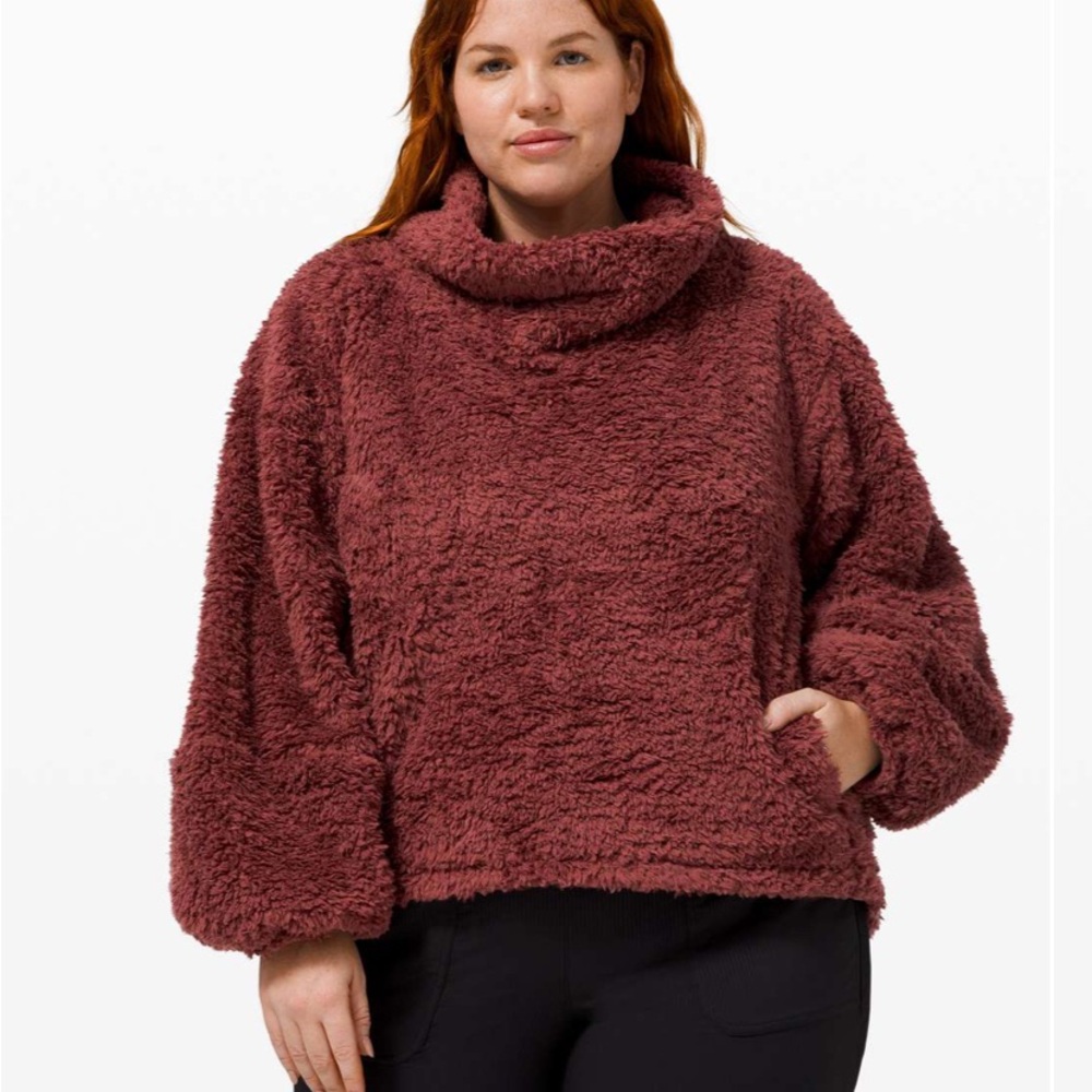Lululemon Warm Restore Sherpa Pullover